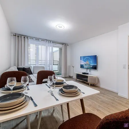 Apartamento Le Cosy Proche De Et Val D'europe Montévrain
